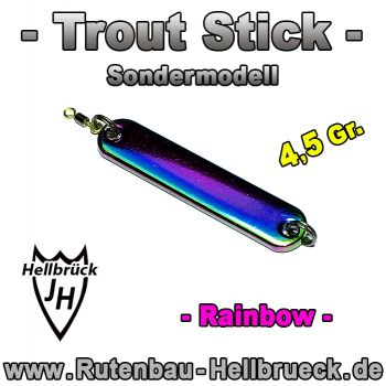 Trout Stick - Sonderfarbe Rainbow - 4,5 Gr.